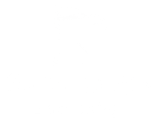 Safety Pin Publishing Logo with Saftety Pin Book Graphic